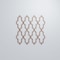Ekena Millwork Large Casablanca Decorative Fretwork Wood Wall Panels, Wood, 23 3/8"W x 23 3/8"H x 3/8"T WALW24X24X0375CSBMF - alternate 6